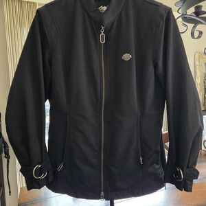 Harley-Davidson women's black riding jacket
